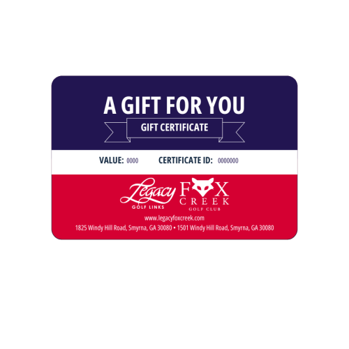 $25 E-Gift Certificate